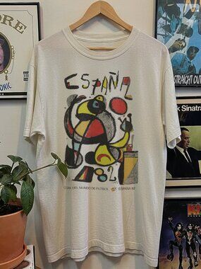 82 Spain World Cup España White Tee